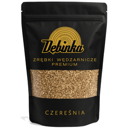 Zrębki Wędzarnicze CZEREŚNIA PREMIUM 2L suche, selekcjonowane do wędzenia